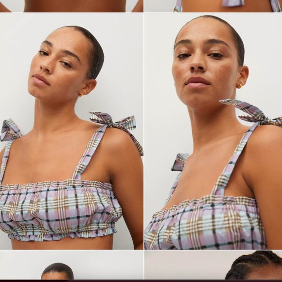 NWT - Check crop top ๐ - Picture 4 of 10